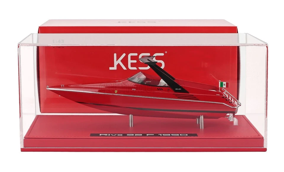 1/43 KESS-MODEL - RIVA - MOTOSCAFO 32 FERRARI 1990 2x ENGINE V8 - KE43065000