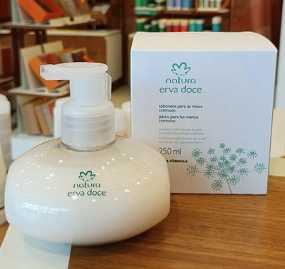 Natura  Erva Doce Sabonete Cremoso para as Mãos 250 ml
