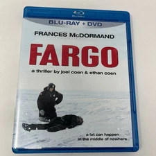 Fargo Blu-ray + DVD 1996 Coen Brothers Frances McDormand Thriller