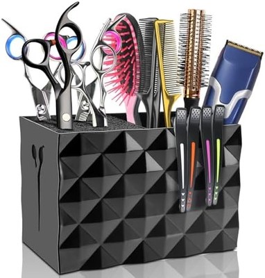 Barber Scissors Holder Box Organizer Storage Styling Tools