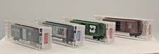 Lot of 4 N Scale Micro-Trains Rolling Stock with MTL Couplers - With Jewel Cases