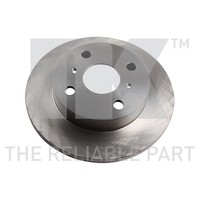 2X Bremsscheiben Vorderachse Passend FüR Toyota Starlet _P7_ 1.0 1.5 D