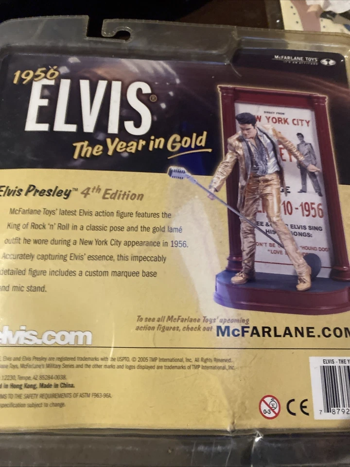 New Mcfarlane Elvis Presley 1956 The Year In Gold - Image 2 of 2