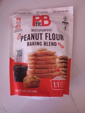 PBfit Peanut Flour Baking Blend-Gluten Free Non GMO-10g Protein Serve 8% DV- 80%
