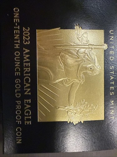 United States Mint 2023 American Eagle 0.1 oz Gold Proof $5 Coin