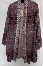 Stunning Monsoon Women's Lightweight Long Jacket Size XL