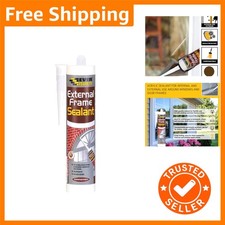 290ml Everbuild Flexible Brown Sealant for Interior and Exterior Use - Reliable