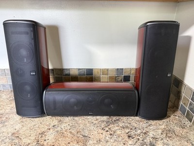 Qty of 3, Boston Acoustics Reference E Series E50 Speakers, LCR Fully tested