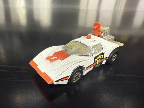 Vintage Hot Wheels 1977 Science Friction Space Cop Hong Kong !!