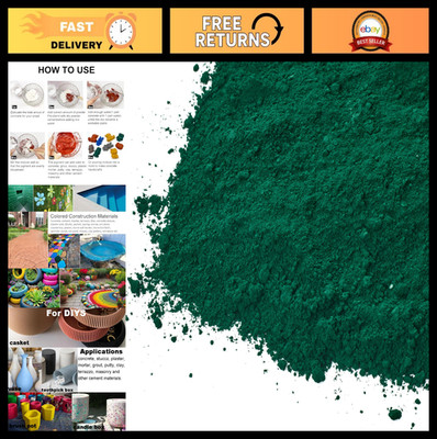 Cement Pigment Powder - Iron Oxide Color for Concrete, Mortar, DIY Projects - Gr