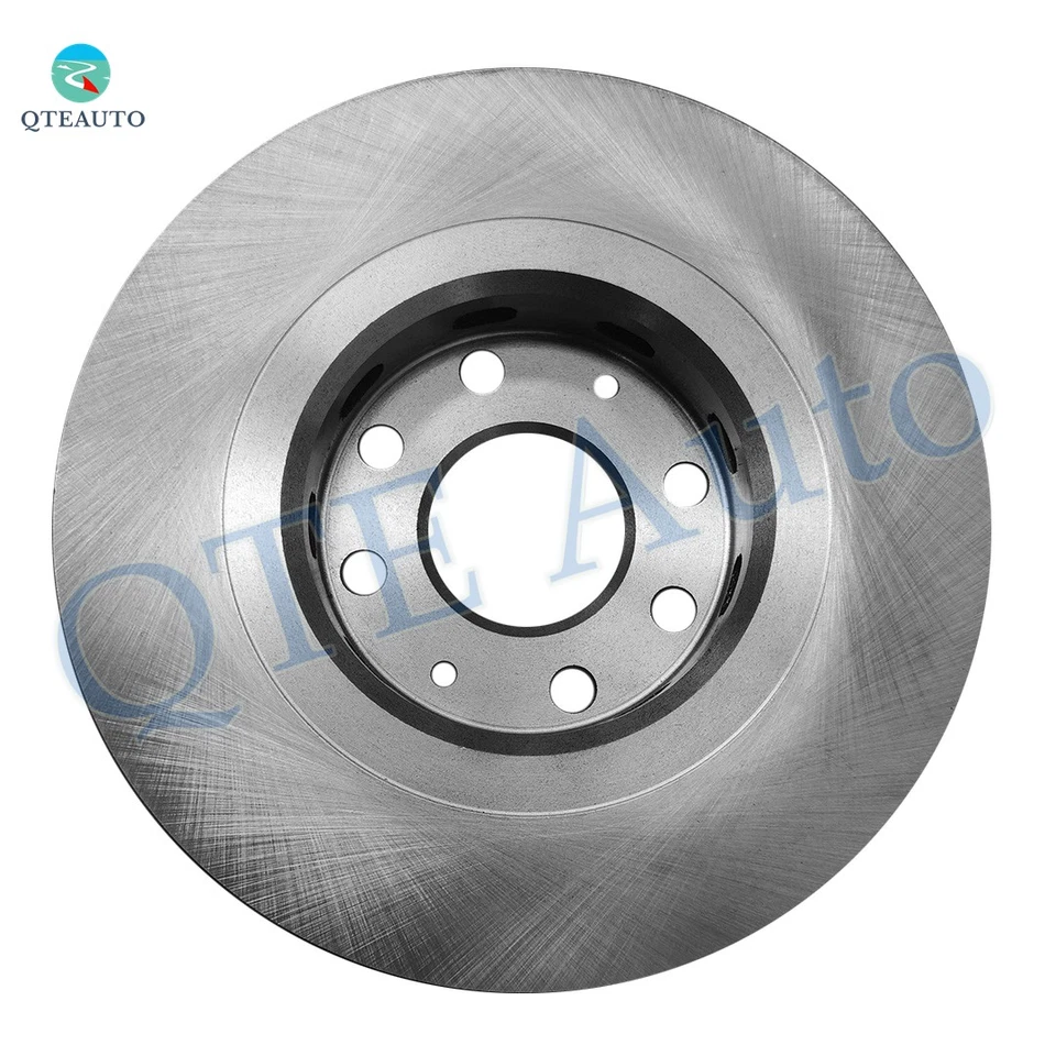 Front 256.05mm Brake Disc Rotors For 2014-2016 Chevrolet Spark EV - Image 3 of 4