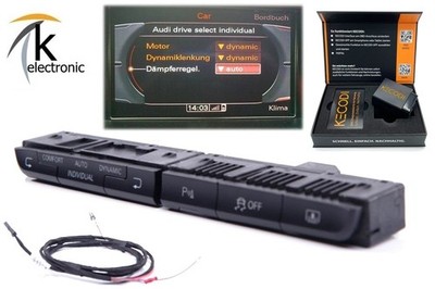 AUDI A4 B8 8K Drive Select | Nachrüstpaket Fahrmodus MMI Navigation Vor-Facelift
