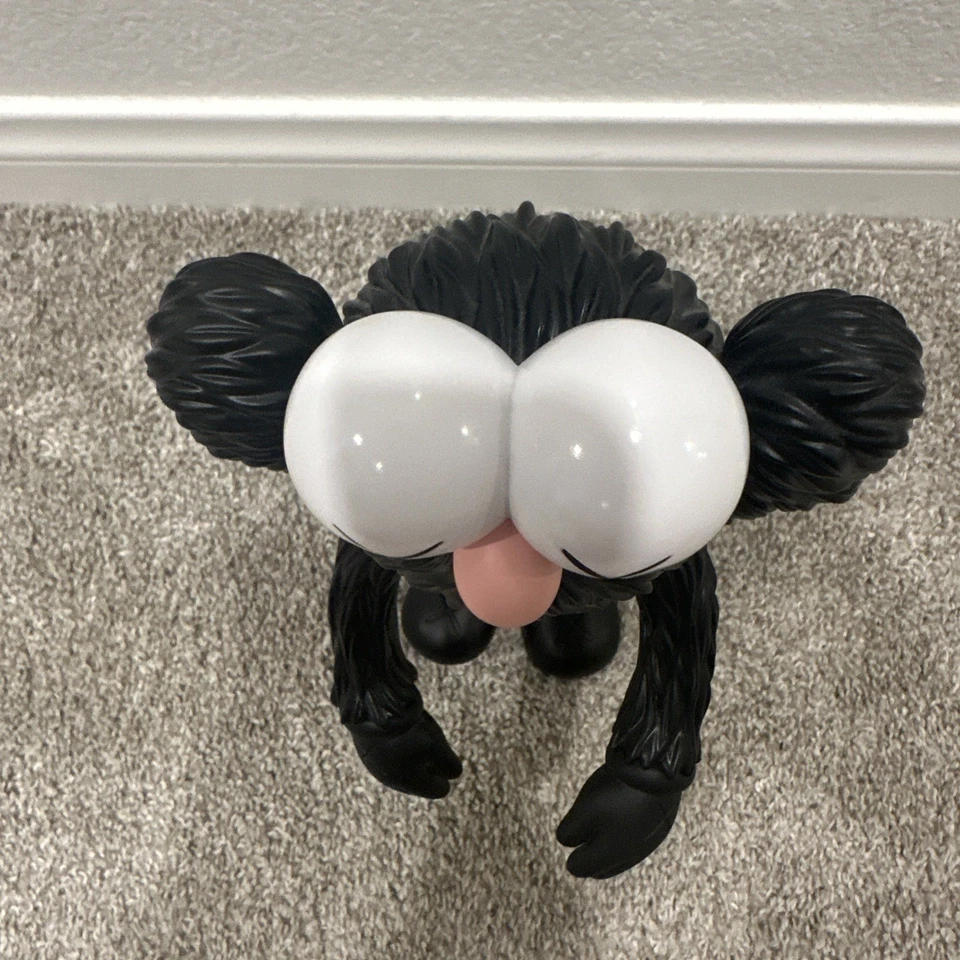 KAWS BFF 2017 Original Medicom Open Edition Figure Black - Image 3 of 4
