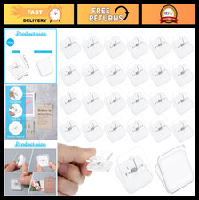100 Self Adhesive Wall Clips for Tapestry, Posters  Photos - Home  Office Deco