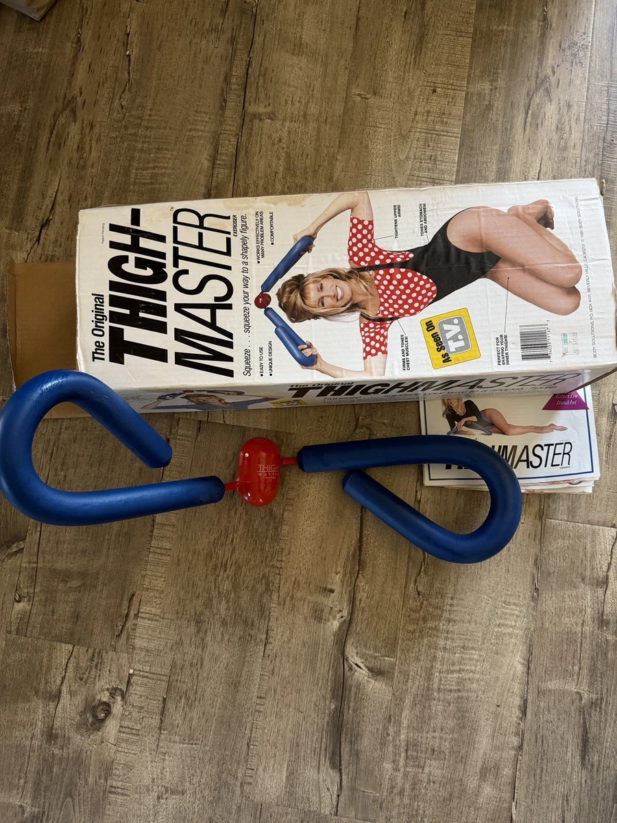 Suzanne Somers Toning System Vintage Thigh Master Gold Thighmaster LBX