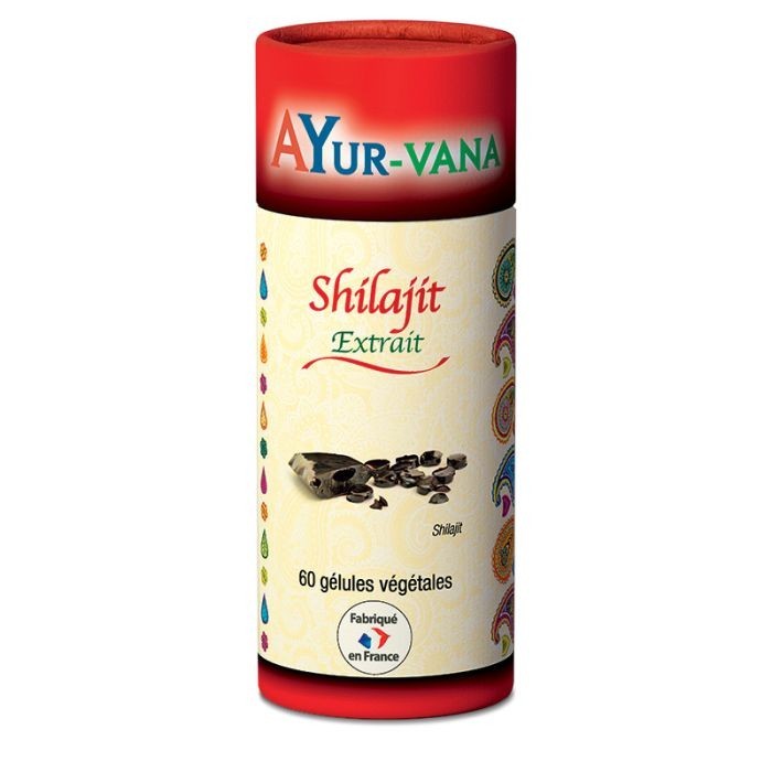 Shilajit Extrait Ayur-vana fortifiant naturel riche en acide fulvique