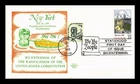 US COVER NEW YORK STATEHOOD BICENTENNIAL FIRST DAY ISSUE EDCACHET