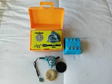 Ideal Toy Circular Saw +Sander 1969 Powermite Battery Operated Both Working L@@K