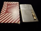 Vintage 1947-49 Zippo 3 BBL Hinge Org IInsert Pat 2032695 “Coca-Cola Pin Attach”