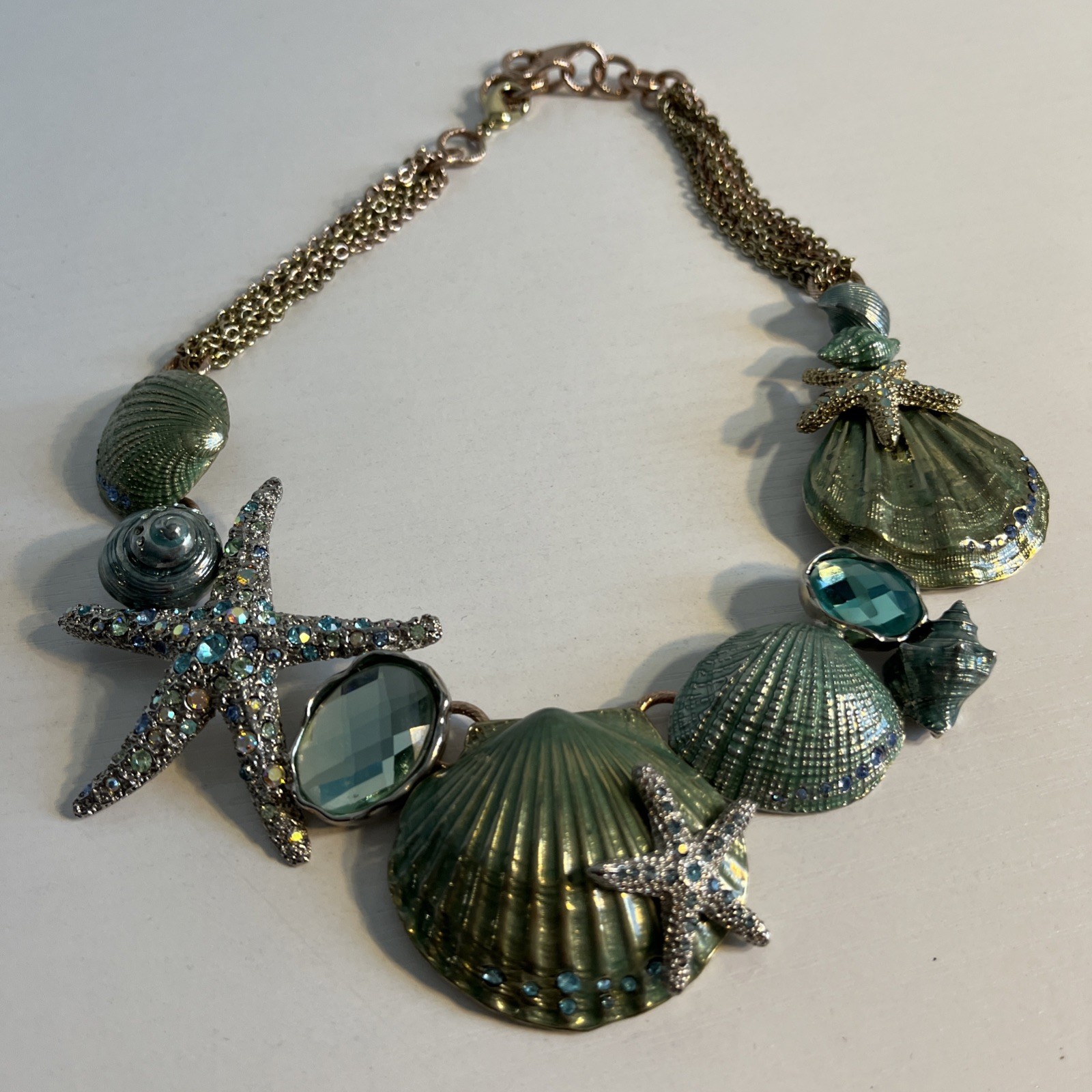 Gorgeous St. Thomas Seashell Statement Necklace ~… - image 18