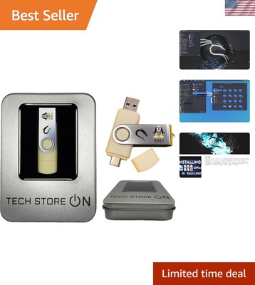 Kali Linux USB Flash Drive - 16GB for Cybersecurity & Hacking - Fast Performance