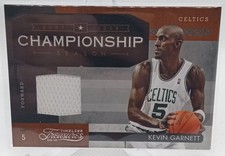 2009-10 Panini Timeless Treasures #1 Kevin Garnett Championship Patch #/100