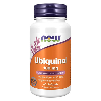 #ad NOW FOODS Ubiquinol 100 mg 60 Softgels Clearance for Best By 01 2026 $6.19