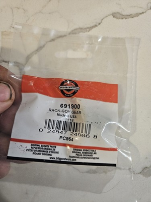 #ad Briggs And Stratton Rack Governor 691900 $10.52