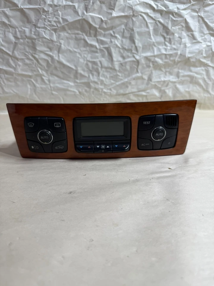 **Panel de interruptor de aire acondicionado automático Mercedes Benz W220 CL500 S430 Foto 3 de 4