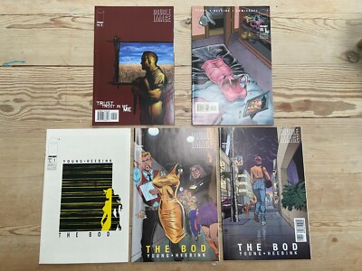 DOUBLE IMAGE #1 #2 #3 #4 #5 - CODEFLESH / THE BOD Flip Comic - IMAGE 2001 