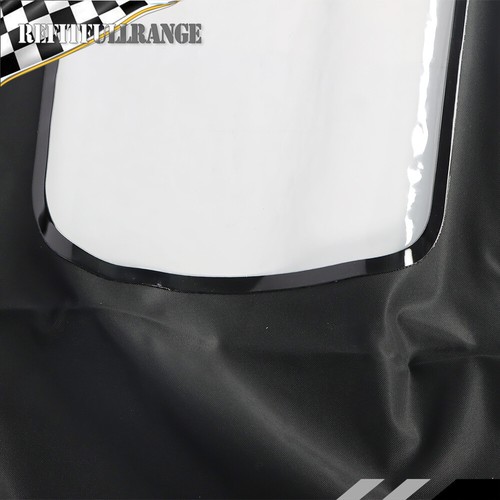 Convertible techo blando negro para Chrysler Sebring 1996-2006 con ventana de plástico - Imagen 5 de 12