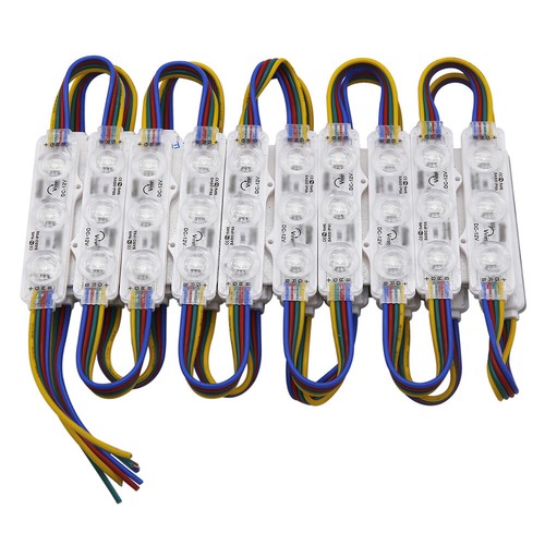 Super Bright IP65 Waterproof 5050 SMD RGBLED Module Light DIY Sign Lamp DC 12V - Picture 5 of 36