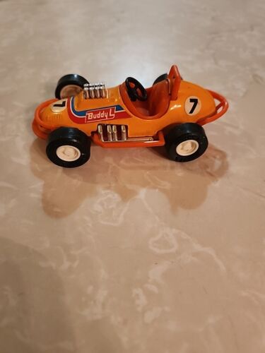 Buddy L Midget Race Car Toy Orange #7 Vintage 1979 From Japan
