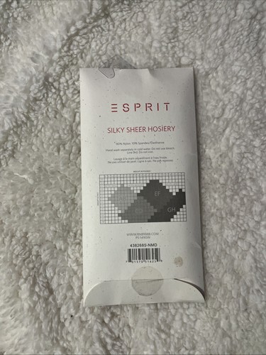 Vintage ESPRIT Silky Sheer Hosiery NUDE Control Top Panty C/D RARE FIND - Picture 2 of 2
