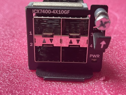 ICX7400-4X10GF Brocade 4-port 10 GbE SFP+ Module USED