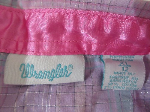 Sz 12 KID GIRLS Lilly Pulitzer Pink Sun Dress + XL Wrangler Purple Cowgirl Shirt - Picture 18 of 24
