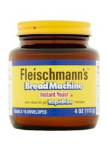 Fleischmann's Yeast for Bread Machines, 4-ounce Jars Pack of 1 