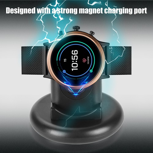 For Fossil Gen 4 5 6 Smart Watch Magnetic Fast Charging Dock USB Cable Charger - Bild 4 von 11