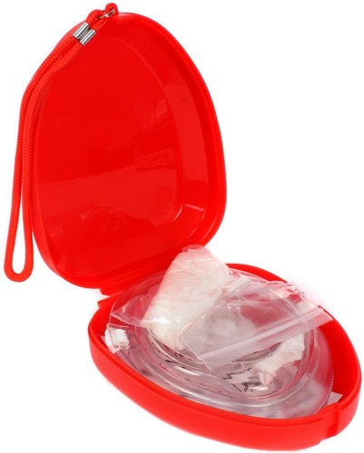 Ever Ready First Aid CPR Rescue Mask, Adult/Child Pocket Resuscitator, Hard Case - Picture 4 of 8