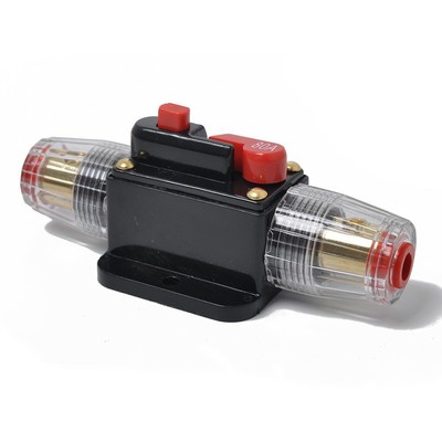 80 Amp In-Line Circuit Breaker Stereo//Audio//Car//RV 80A//80AMP Fuse 12V-24V