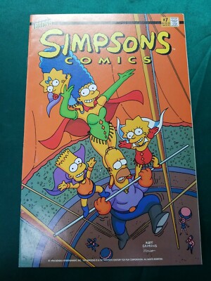 SIMPSONS COMICS #7 (1994) - BONGO - Circus cover VF+ | eBay
