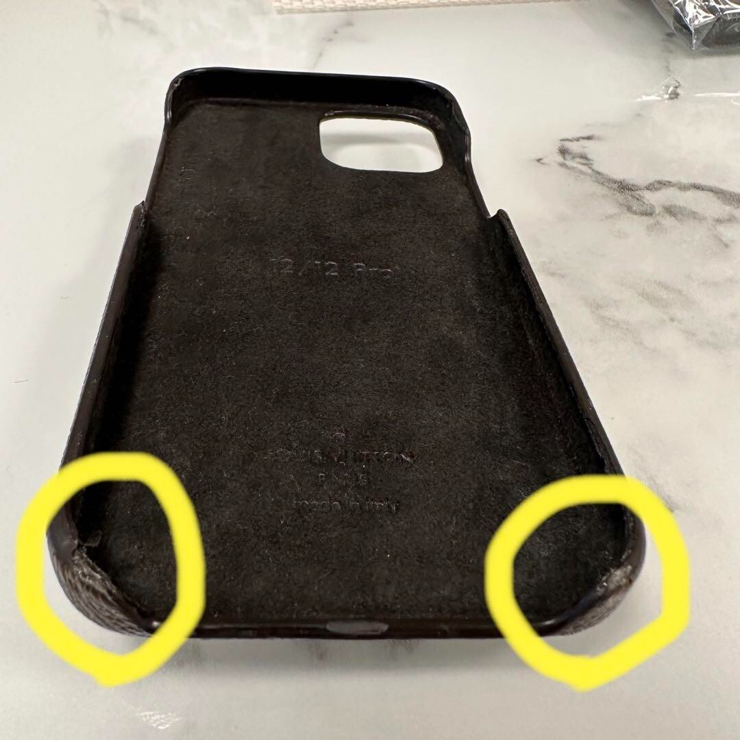 LOUIS VUITTON Bumper Dauphine iPhone 12Pro /7P0036 eBay
