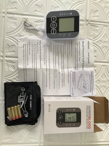 NIB -Electronic Blood Pressure Monitor w/ Blood Pressure Cuff # BP-510 - Picture 5 of 5