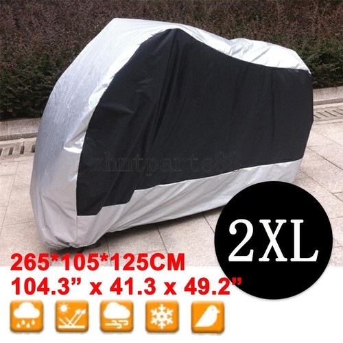 XXL Motorcycle Cover For Kawasaki Vulcan VN 750 800 900 1500 1600