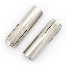 5pcs Drop in Anchors 5/8''-11 Knurled Drop-in-Anchor for Solid Concrete Inter...