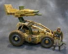 GI Joe vs Cobra San Razor Vehicle with Dusty Action Figure Hasbro 2002