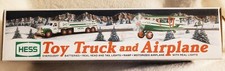 Hess  18 Wheeler Truck and Airplane Brand 2002 New in Box