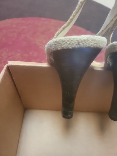 Prada Krokodil Cap Toe Lack Colorblock Heels mit Schleife. Schwarz & Beige Damen 36,5 - Bild 12 von 14
