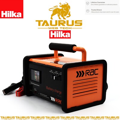 RAC 12 Amp Battery Charger DIY 6-12 Volt Car Motorcycle