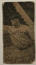 1923 W572 CHAS CHARLIE JAMIESON STRIP CARD HAND CUT POOR CLEVELAND INDIANS